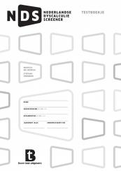 Nederlandse Dyscalculie Screener | Testboekjes en credits om te normeren