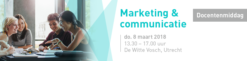 Docentenmiddag Marketing en Communicatie banner