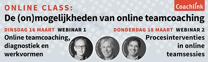 De (on)mogelijkheden van online teamcoaching