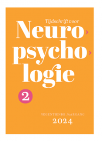 Omslag Tijdschrift voor Neuropsychologie nummer 2 2024